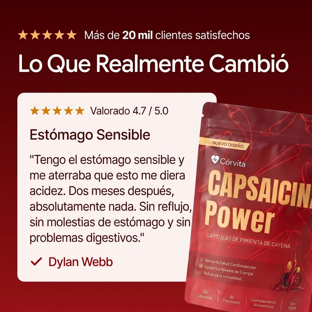 Córvita Poder de Capsaicina